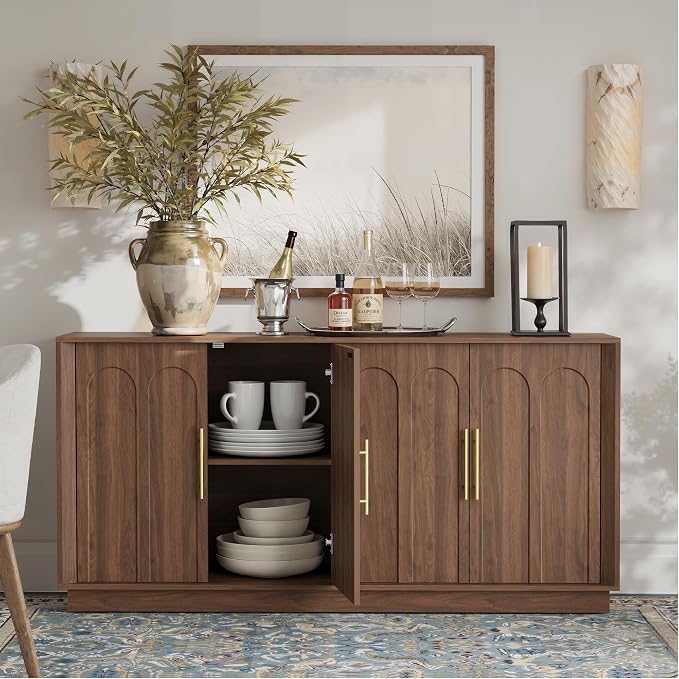 FORTUNETEC 67" Sideboard Buffet Cabinet - Image 6