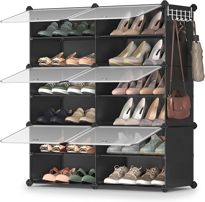 SONGMICS Shoe Rack Organizer, 6-Tier Shoe Storage Cabinet by Unknown