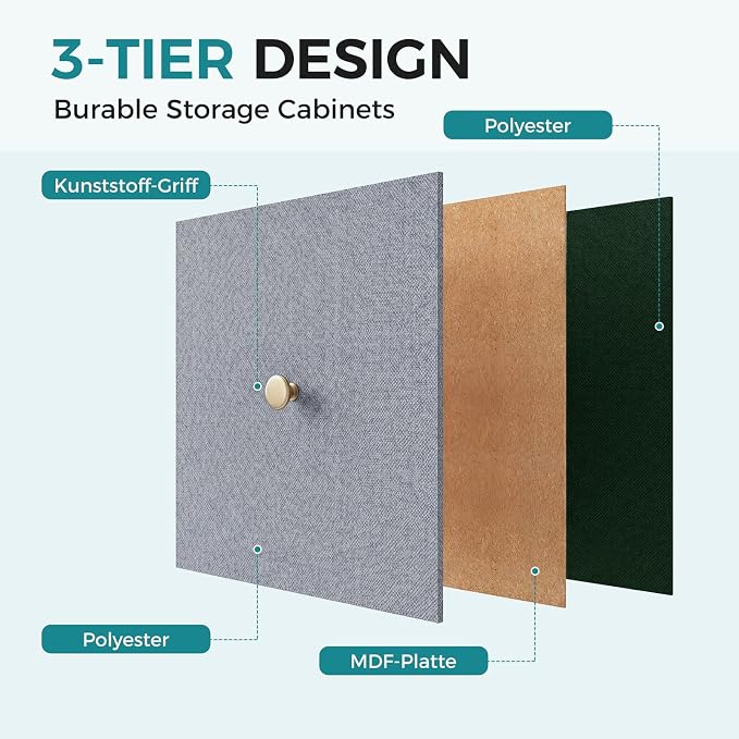 OLIXIS 7 Drawer Closet Organizer, Storage Tower - Image 6