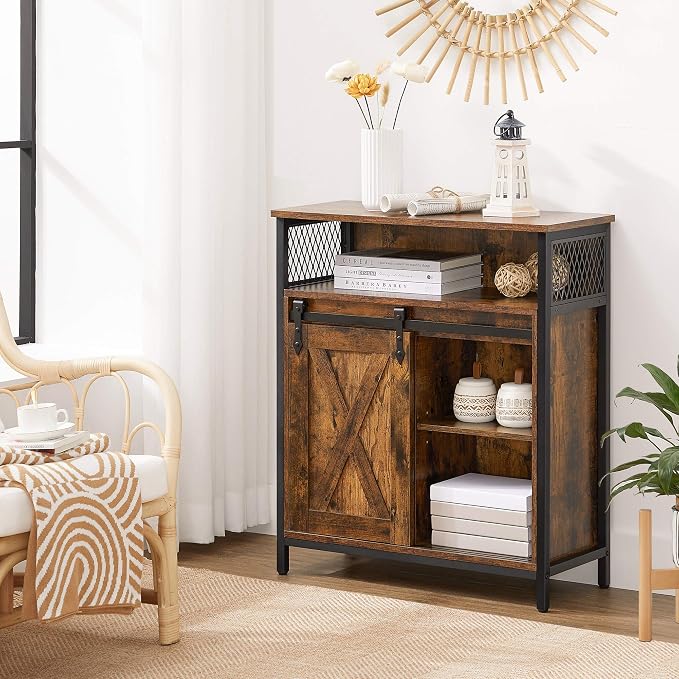VASAGLE Buffet Cabinet, Coffee Bar Storage Cabinet, Sideboard - Image 2