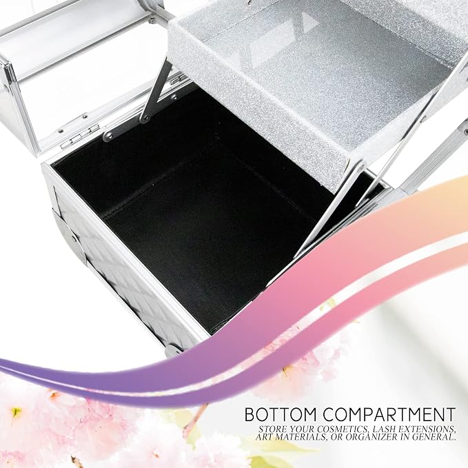 Ver Beauty Makeup Box Cosmetic Train Case - Image 5
