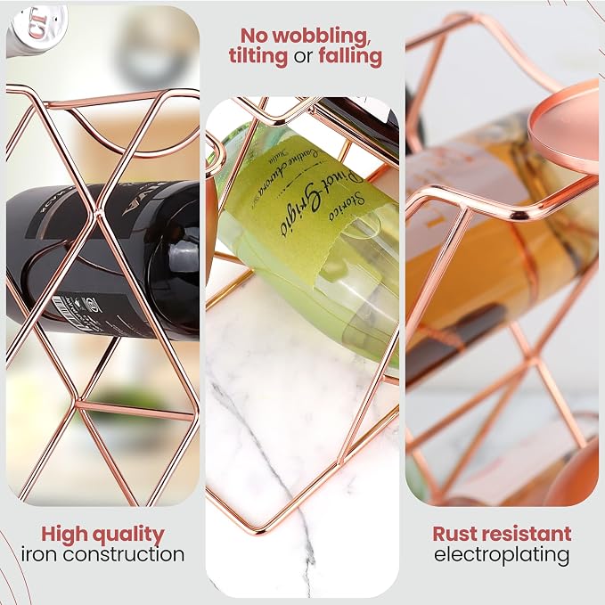 Gusto Nostro Countertop Wine Rack - Image 5
