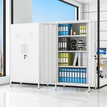 pozdeg 47.24" Metal Storage Locker - Image 2