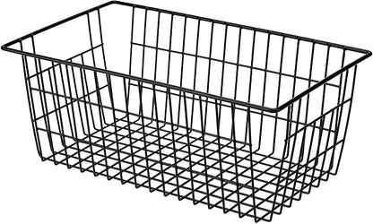 SANNO Freezer Baskets Wire Storage Baskets Closet Baskets Bin Farmhouse - Image 6