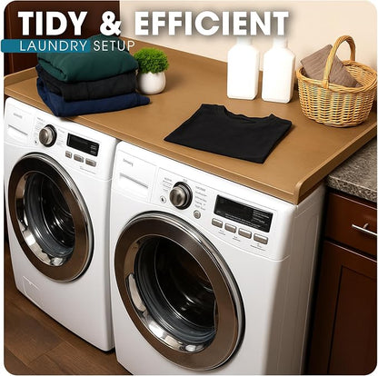 No-Installation HDPE Washer Dryer Countertop – Non-Slip, Anti-Scratch Laundry - Image 3