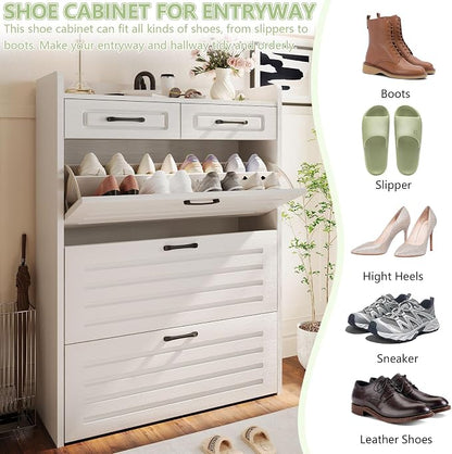 Shoe Cabinet Storage for Entryway - Image 3