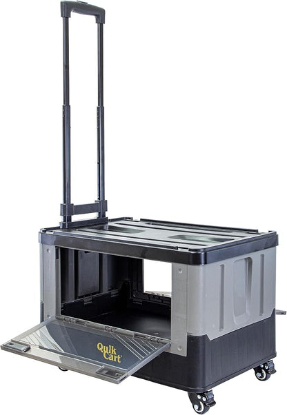 dbest products Quik Cart Extended Four Wheeled Rolling Crate Teacher Utility by dbestproductsInc