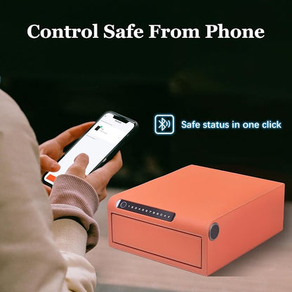 Biometric Fingerprint safe, Slide-Away Handgun Safe - Image 3