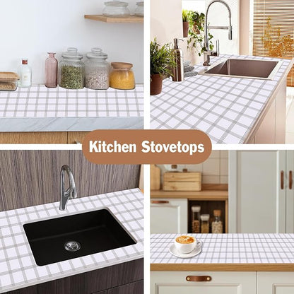 Drawer and Shelf Liner for Kitchen Cabinet: 23.6 in X 30 Ft Non Slip Waterproof - Image 6