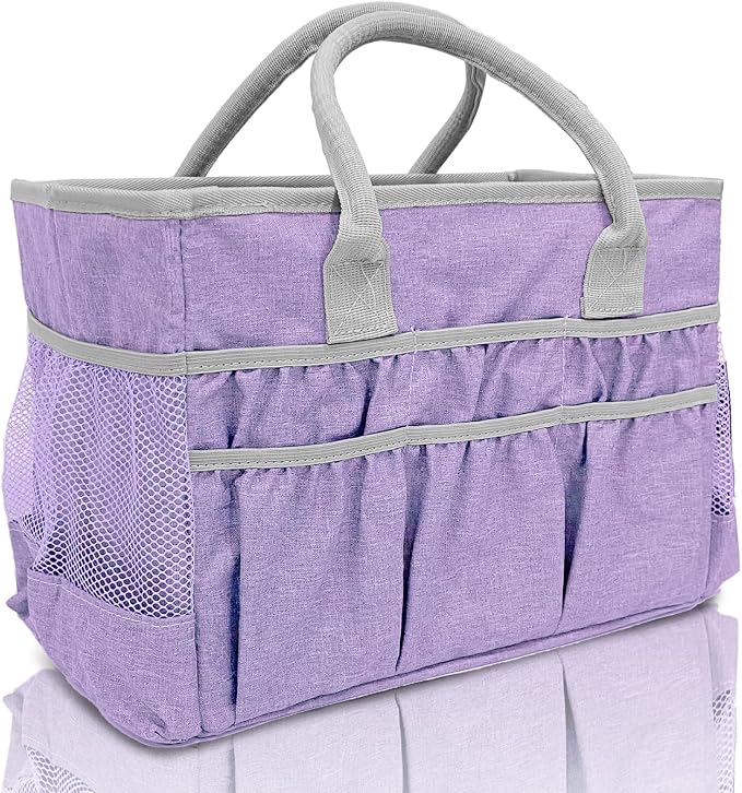 Cupohus Water-Resistant Art Organizer Tote Bag by Cupohus
