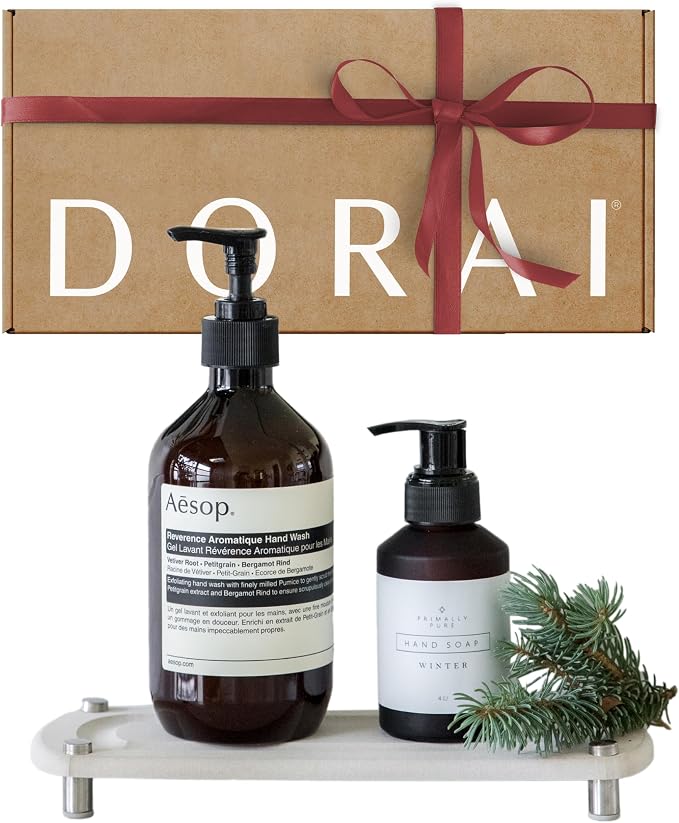 Dorai Home Sink Caddy – Water-Absorbing Stone Tray by DoraiHome