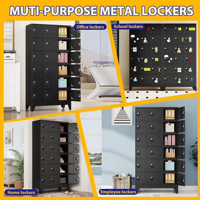 PAOFIN Metal Storage Lockers for Employees - Image 7