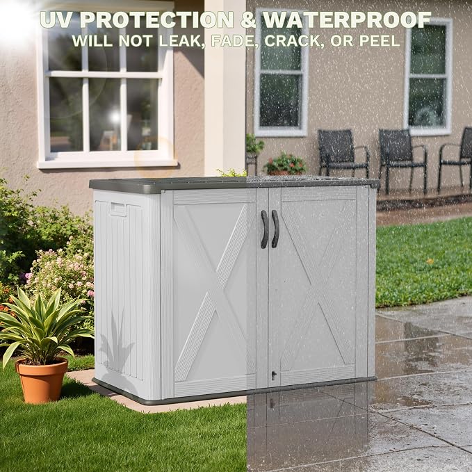Patiowell 26 Cu.ft Outdoor Storage Cabinet - Image 2
