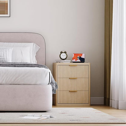GarveeHome Fluted Nightstand - Image 8