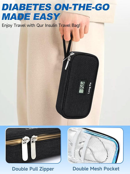 Insulin Cooler Travel Case, TSA Approved Refrigerated Medicine Travel Bag - Image 7
