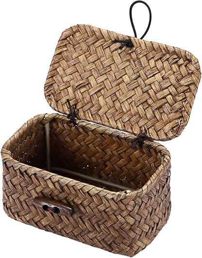 Hipiwe Mini Seagrass Basket Box by Hipiwe