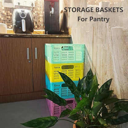 20L Folding Crate, Collapsible Storage Crates - Image 5
