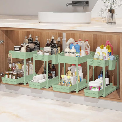 Sevenblue Under Sink Organizer, Bathroom Organizers and Storage, 2 Tier by Sevenblue
