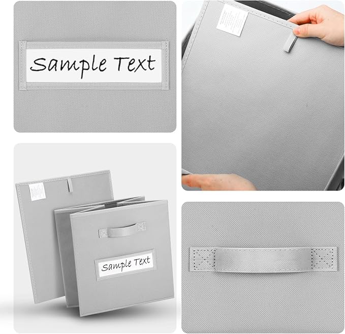 11x11 storage cube bins Foldable Fabric storage cubes - Image 3