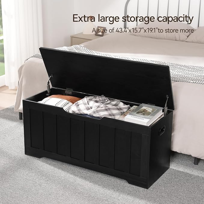 VANKILEY 43.3" Storage Chest Extra Large, Storage Trunk - Image 4