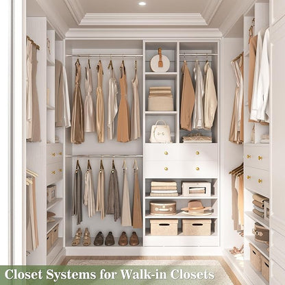 Besiost Closet System, 4.2–8.8 FT Closet Organizer - Image 8