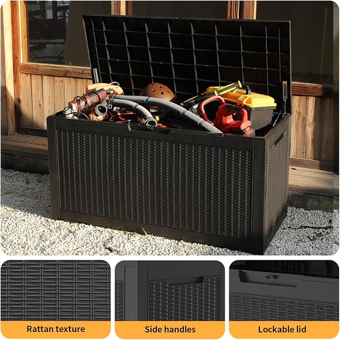 ROJIK Outdoor Storage Housing Deck Box - Image 5