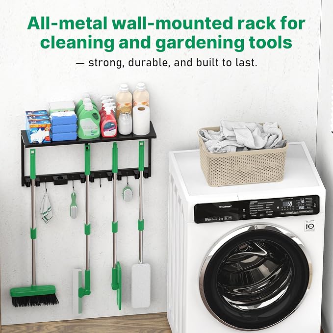 CCCEI Broom and Mop Wall Mount - Image 2