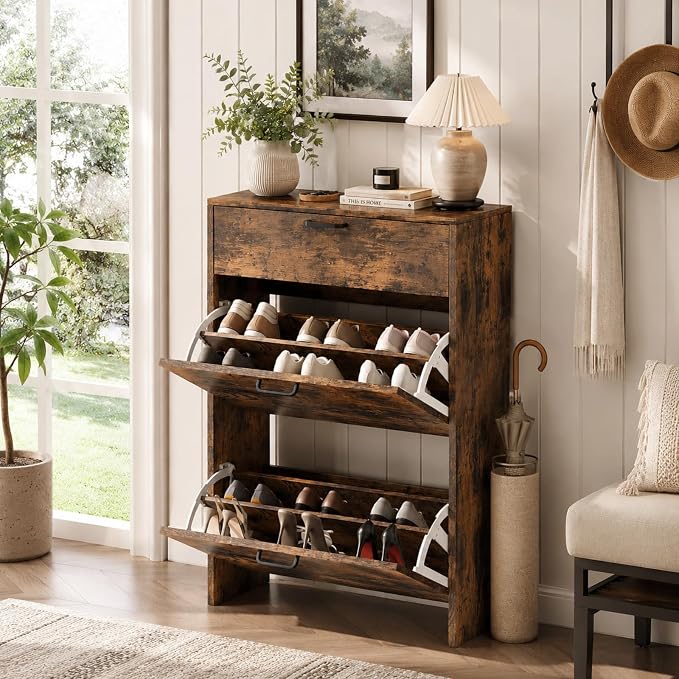 VINGLI Shoe Cabinet Storage for Entryway Ultra Slim - Image 5