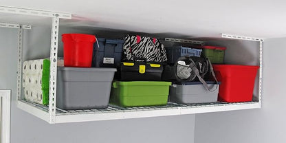MonsterRax Overhead Garage Storage Racks 3x8’ Ceiling Mounted Shelving - Image 6