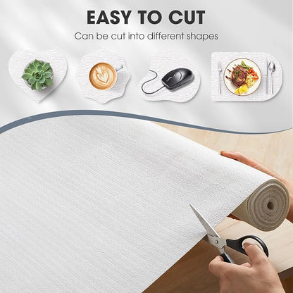 Drawer and Shelf Liner, Non-Slip Kitchen Cabinet Liners Non-Adhesive Thick - Image 4