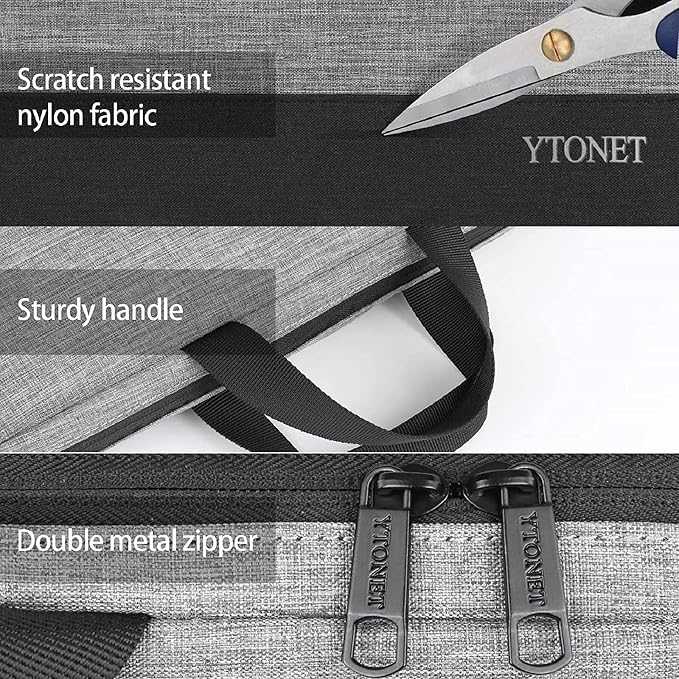 Ytonet Laptop Case 16 inch, 15-15.6 Inch TSA Laptop Sleeve Computer Bag | Water - Image 5
