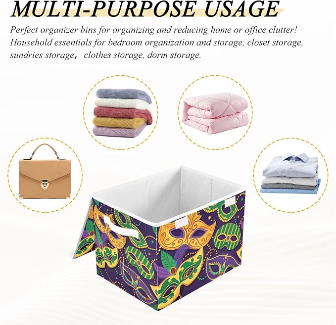 Mardi Gras Mask Storage Bins - Image 7