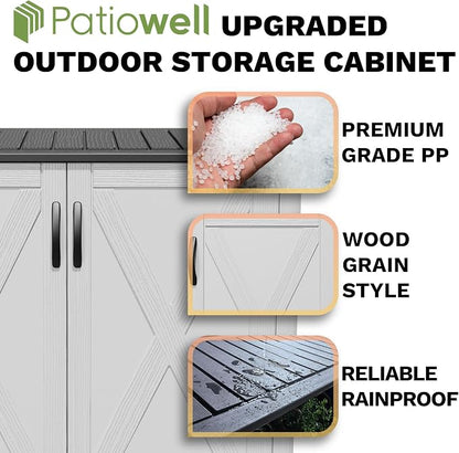 Patiowell 50 Cu.ft Outdoor Storage Cabinet - Image 6
