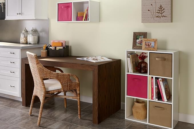 ClosetMaid Cubeicals 6 Cube Storage Shelf Organizer Bookshelf, Vertical or - Image 6