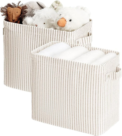 StorageWorks Narrow Storage Bins, Small Basket by StorageWorks