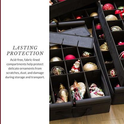 Balsam Hill Deluxe Rolling Ornament Chest - Image 5