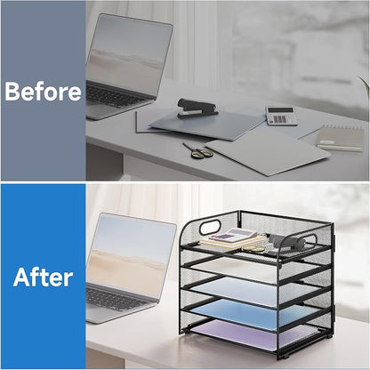 Paper Organizer Letter Tray - Image 5