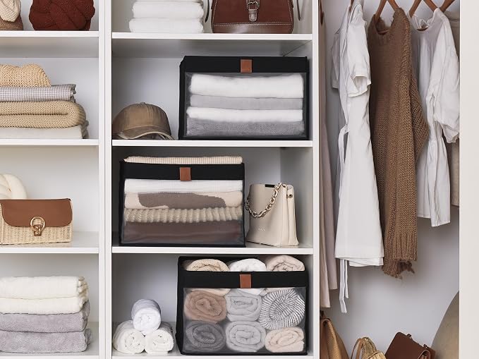 StorageWorks Closet Storage Bins, Extra Large Storage Baskets - Image 4
