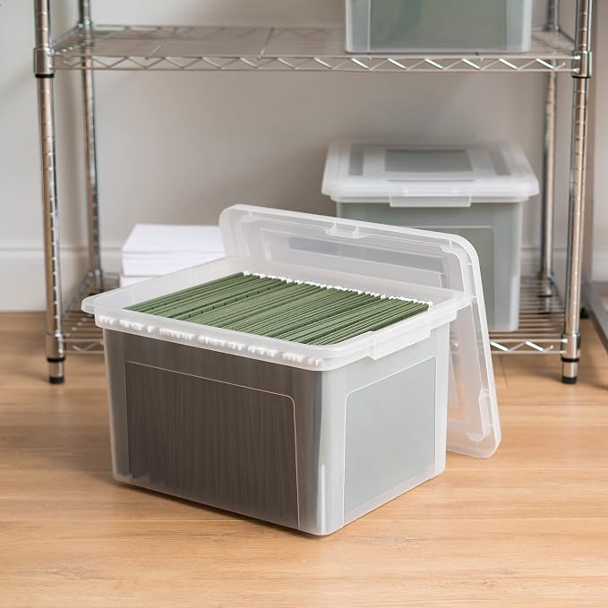 IRIS USA 35 Qt. Letter/Legal File Box - Image 4