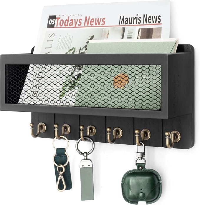 Rebee Vision Decorative Key and Mail Holder by REBEEVISION