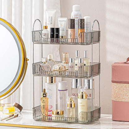 shuang qing 3 Tier Bathroom Counter Organizer Countertop Storage, Cosmetics - Image 2
