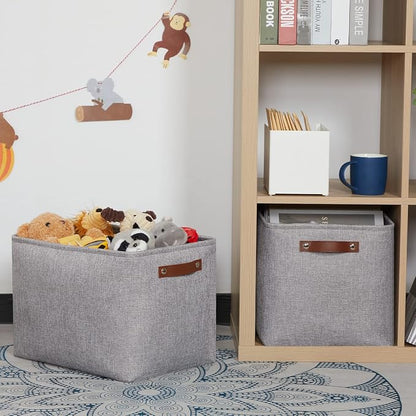 HNZIGE Large Rectangle Storage Baskets - Image 7