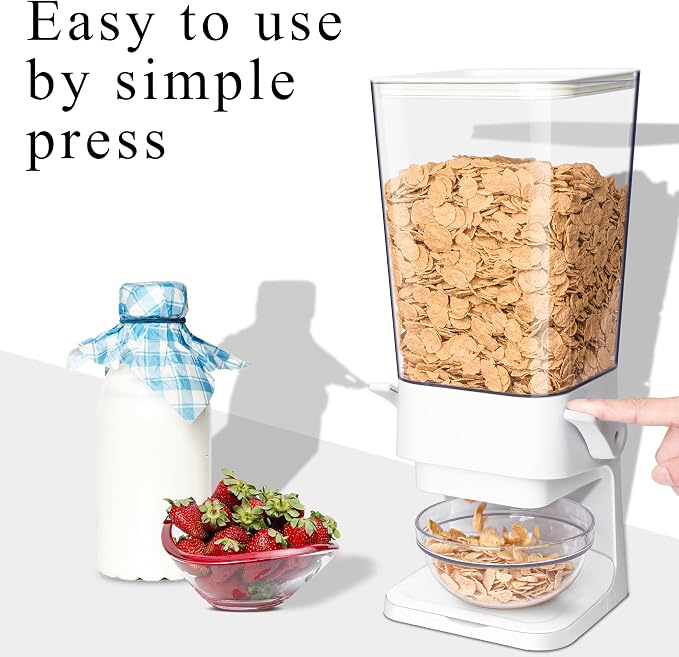 Cereal Dispenser Countertop, 5L Cereal Containers Storage Dispenser - Image 4