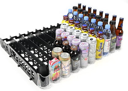 Visi-FAST Spring Push Drink Dispenser, Refrigerator Organizers and Storage by DisplayTechnologies