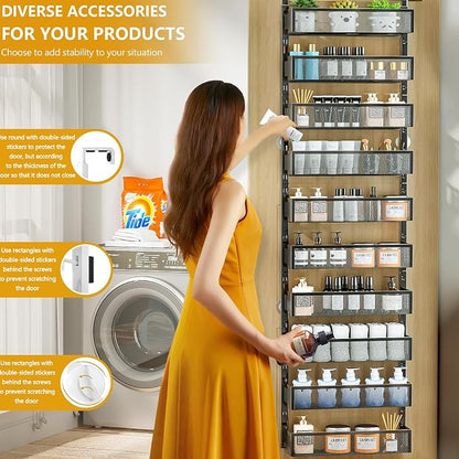 10-tier Over The Door Pantry Organizer - Image 4