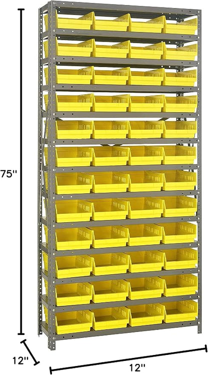 Quantum Storage Systems 1275-107YL Steel Shelving Unit - Image 2