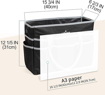JJRING Large Multi-Functional Carrying Bag, 600D Nylon Artist Tote Bag - Image 2