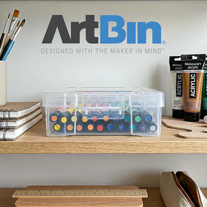 ArtBin 6953AB ClearView 6" x 6" Box Art & Craft Organizer, Plastic Storage Case - Image 9