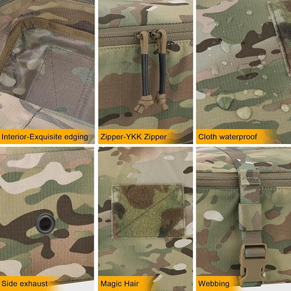 PETAC GEAR 4 PCS Tactical Modular Packing Cubes - Image 4