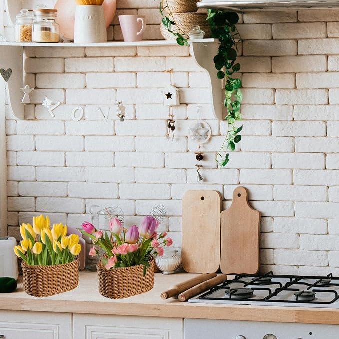 2 Pcs Hanging Storage Baskets, Potato Garlic Onion Pantry Storage Baskets - Image 4